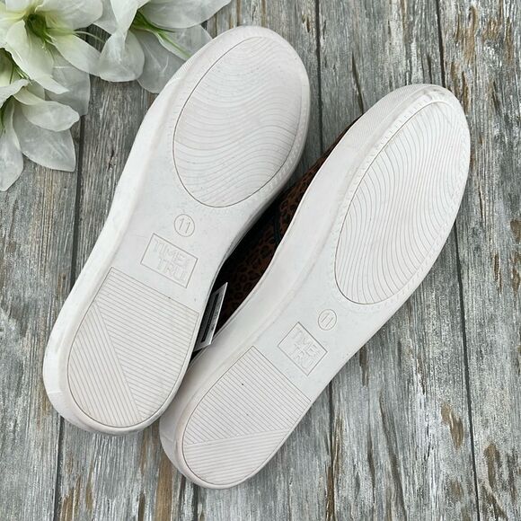 Women’s Leopard Print Twin Gore Mules Slip-on Shoes Size 11 - Picture 4 of 11